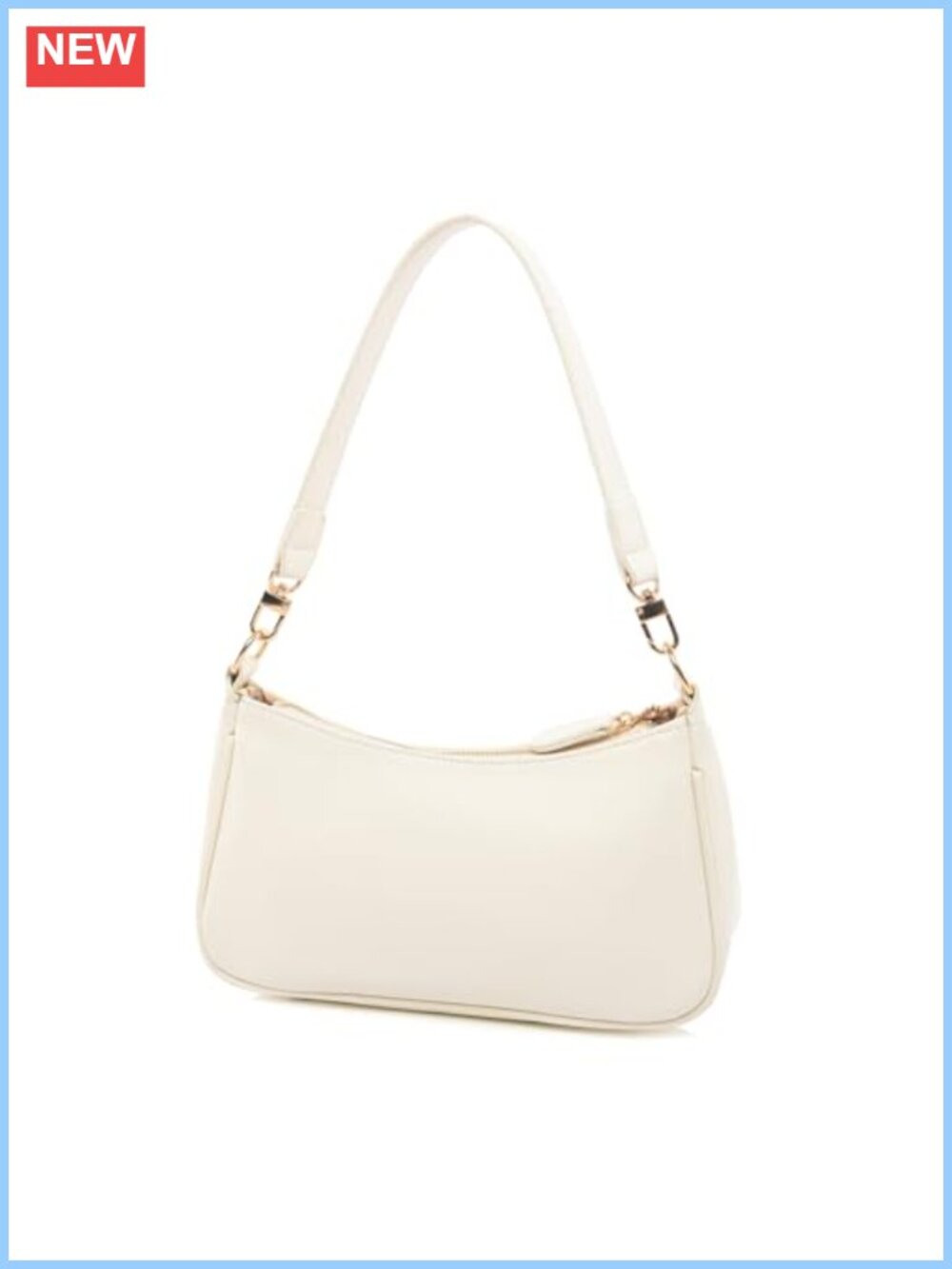 Faux Leather Crossbody Shoulder Bag Zipper Hobo Purse